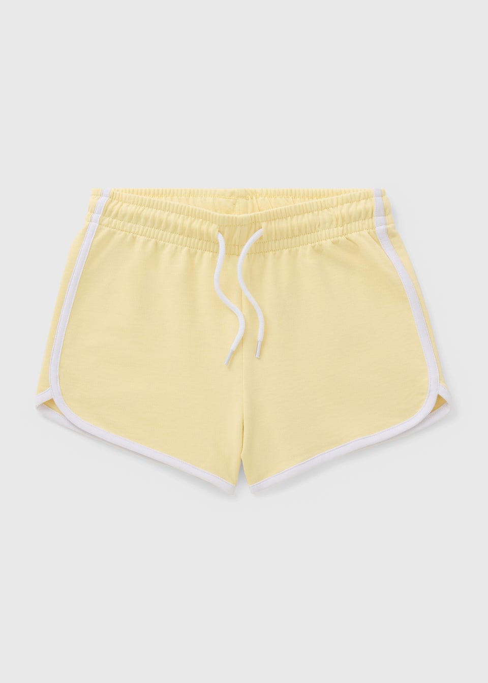 Girls Yellow Runner Shorts (7-15yrs)