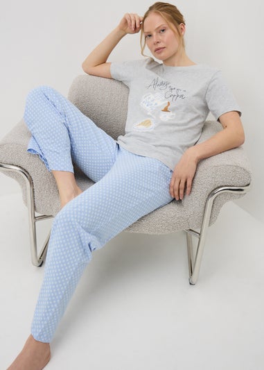 Grey Tea Time Pyjama Set