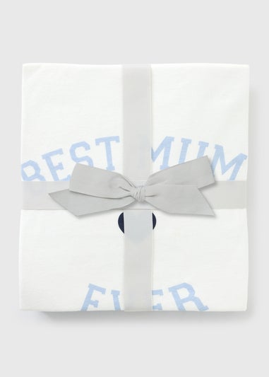 Blue Best Mum Ever Pyjama Set