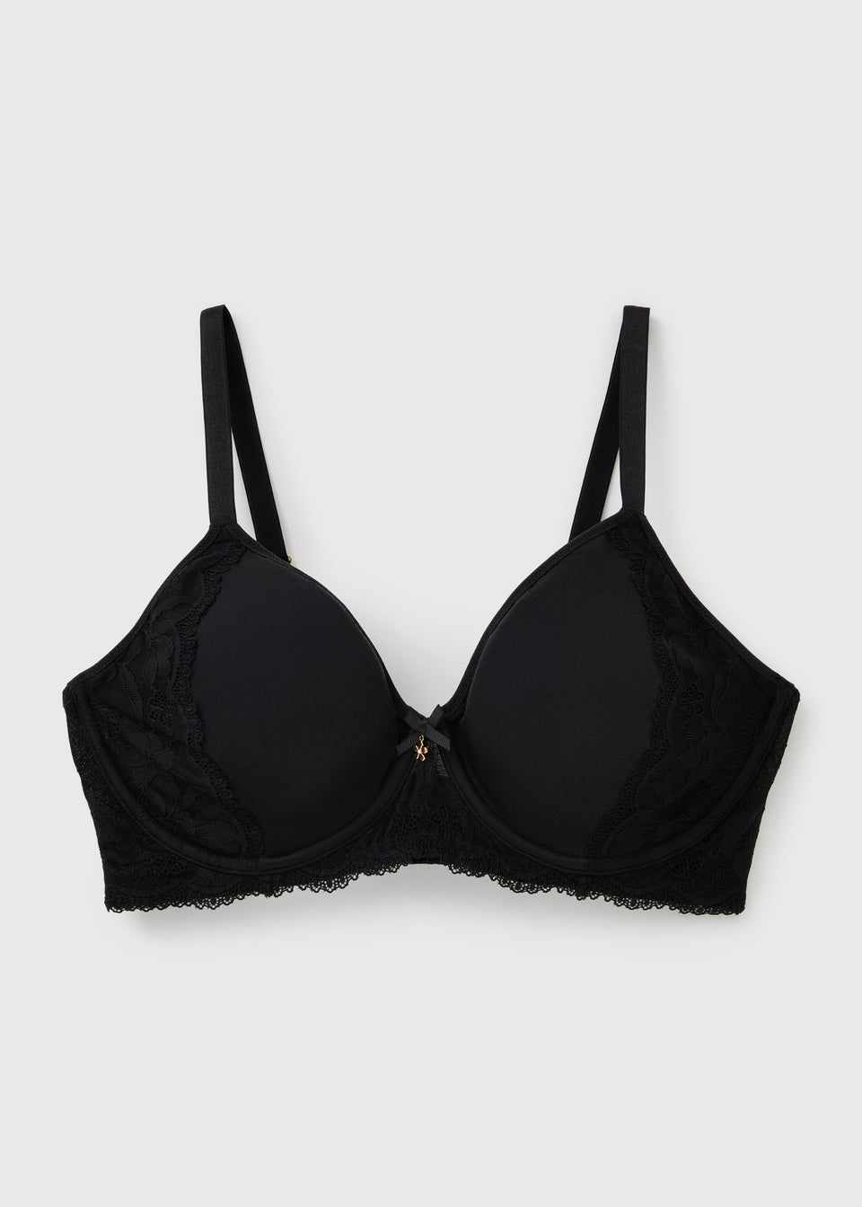 DD+ Black Lace Comfort Minimise Bra