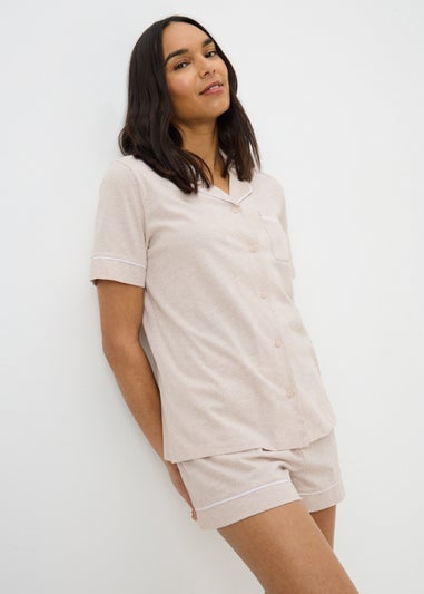 Oatmeal Short Pyjama Set