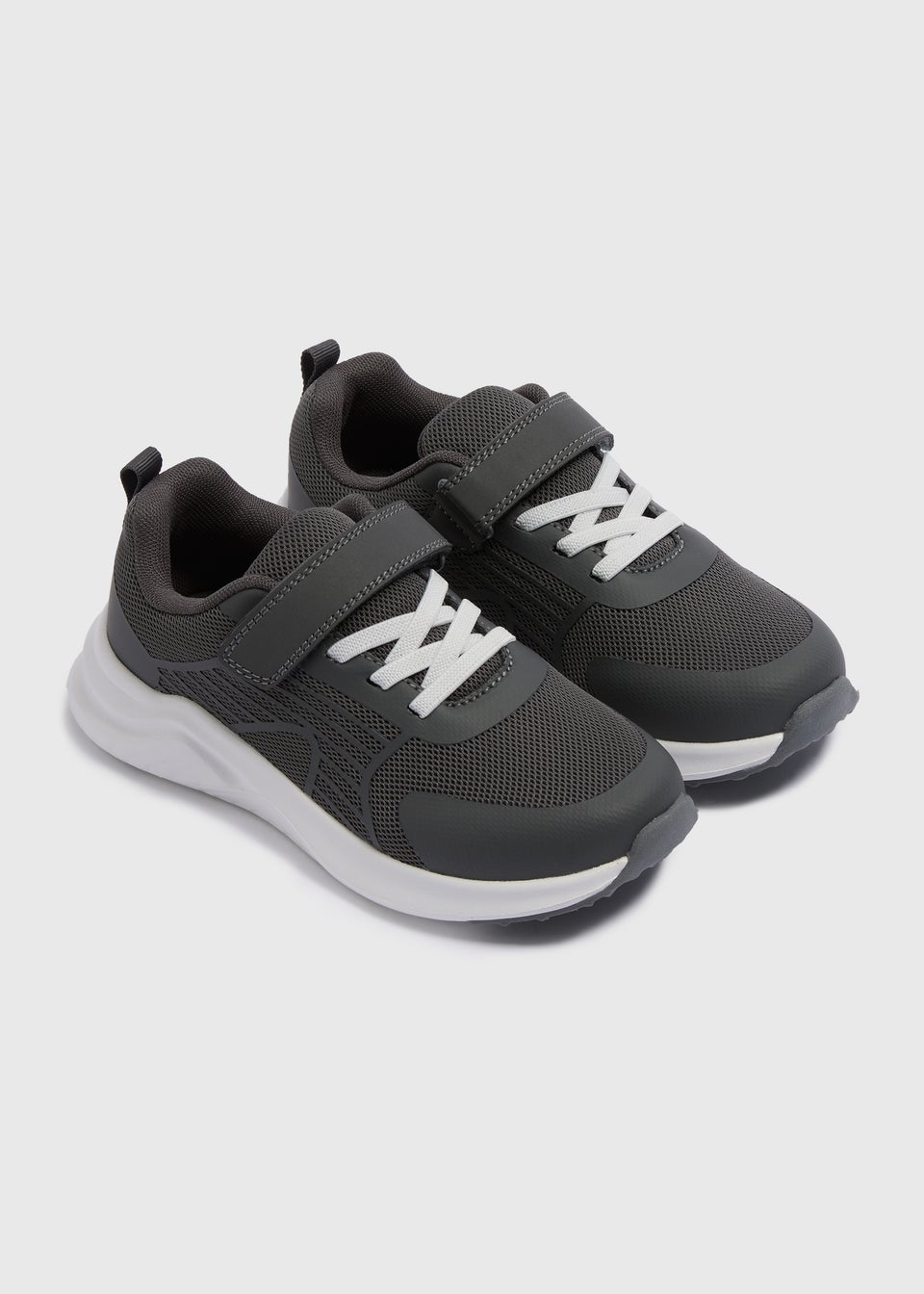 Boys Grey Trainers (Younger 10-Older 6)