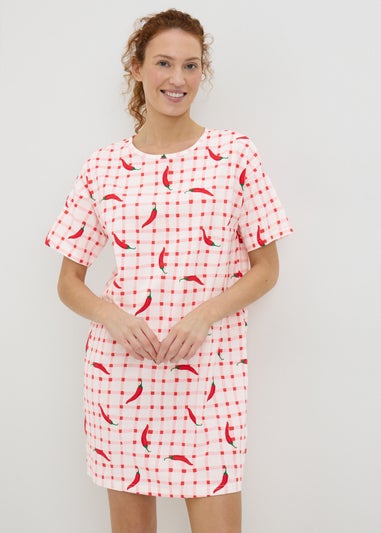 Red Chilli T-Shirt Nightie