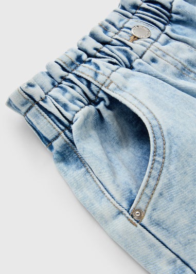 Girls Light Blue Denim Shorts (7-15yrs)