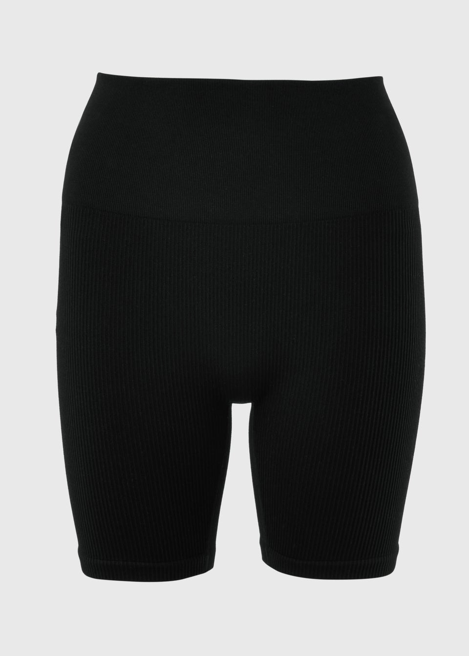 Black Seamless Cycling Shorts
