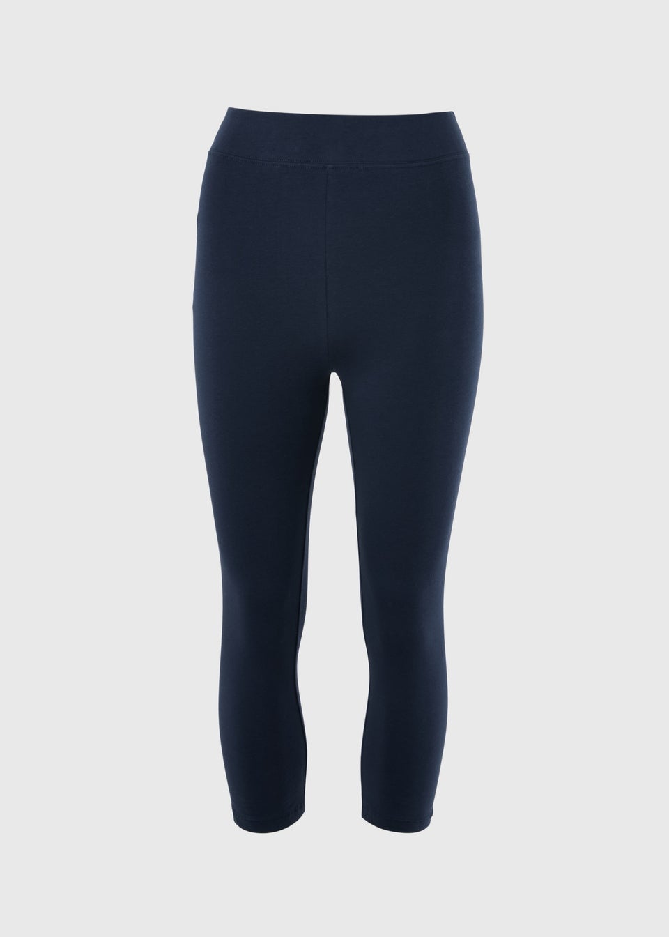 Navy Cropped Leggings