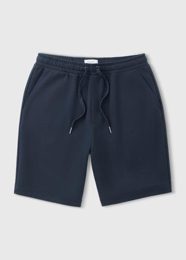 Navy Elevated Co Ord Jogging Shorts