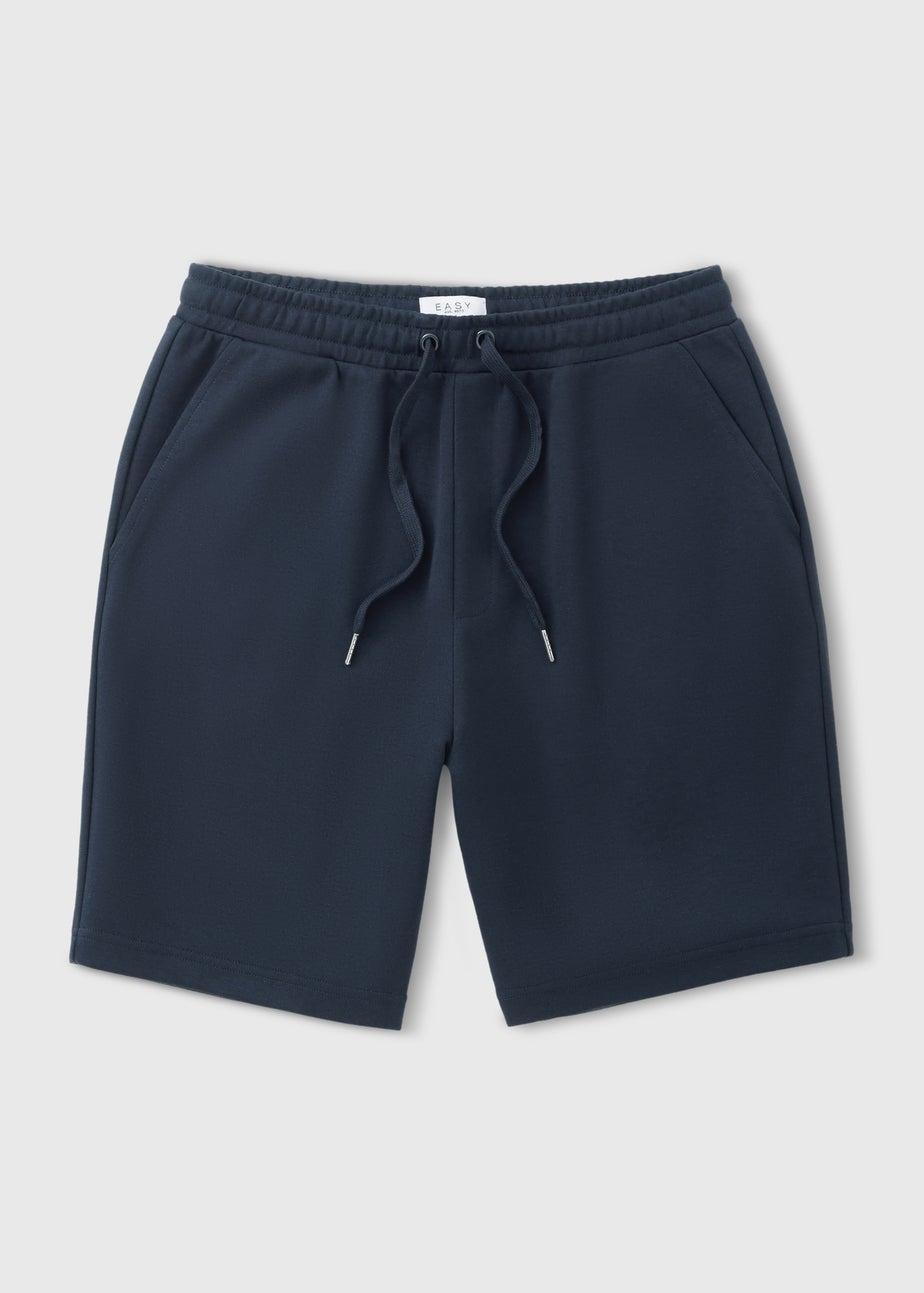 Navy Elevated Co Ord Jogging Shorts