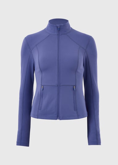 Souluxe Blue Seam Detail Sports Jacket
