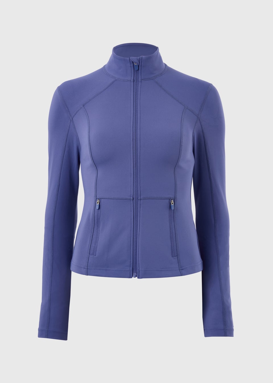 Souluxe Blue Seam Detail Sports Jacket