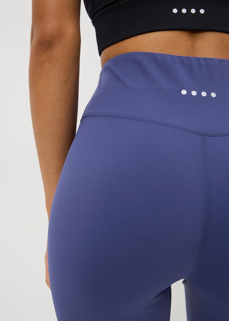 Souluxe Blue Long Length Gym Leggings