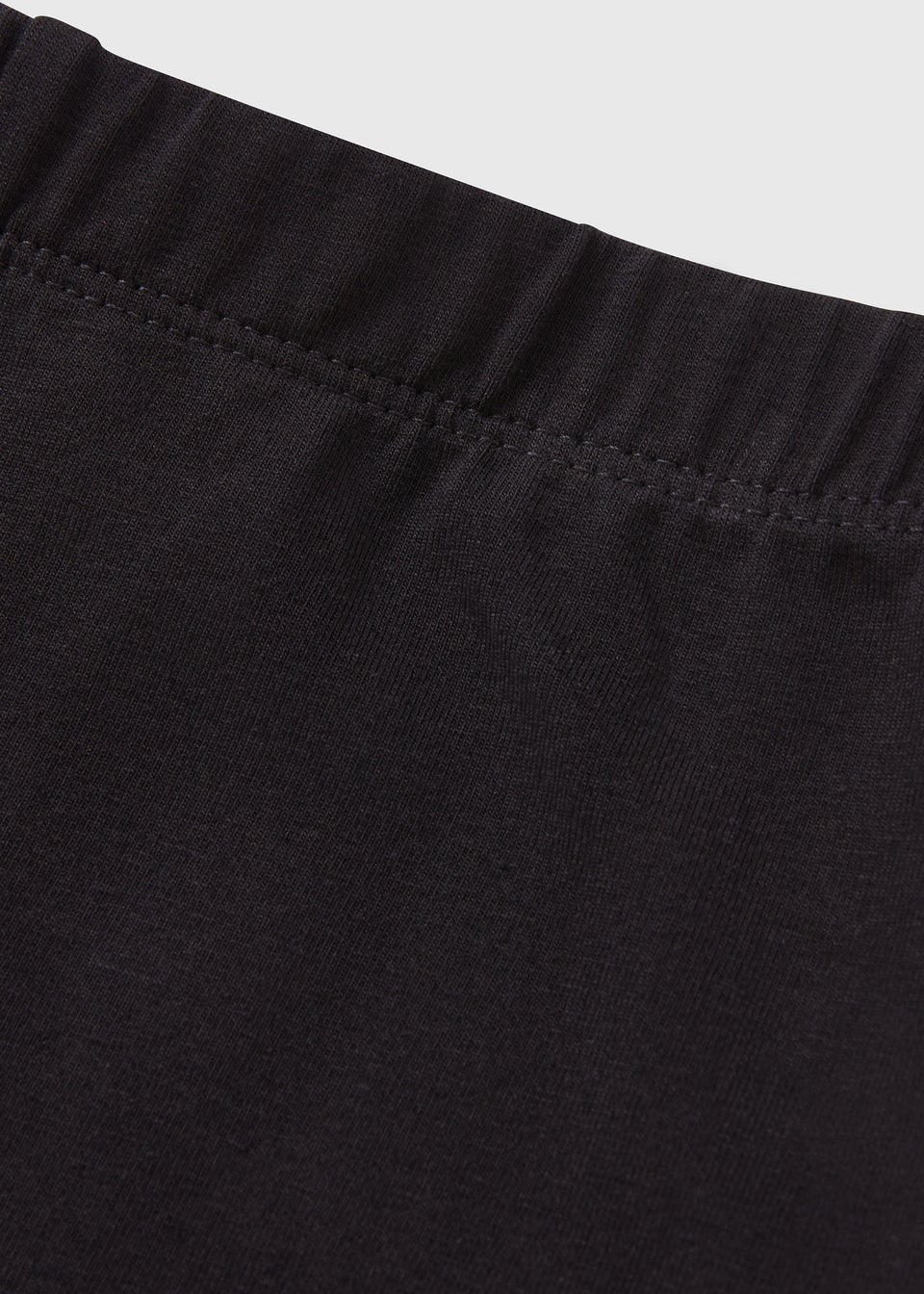 Girls Black Cycling Shorts (7-15yrs)
