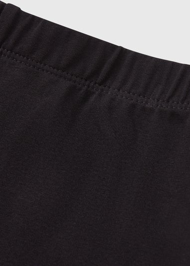 Girls Black Cycling Shorts (7-15yrs)