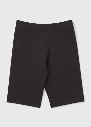Girls Black Cycling Shorts (7-15yrs)