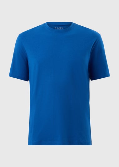 Blue Essential Crew Neck T-Shirt