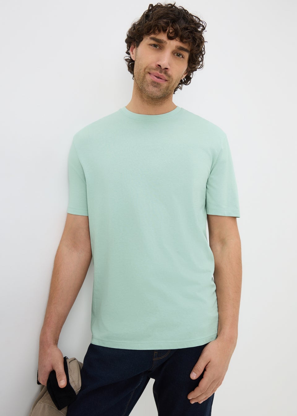 Mint Essential Crew Neck T-Shirt