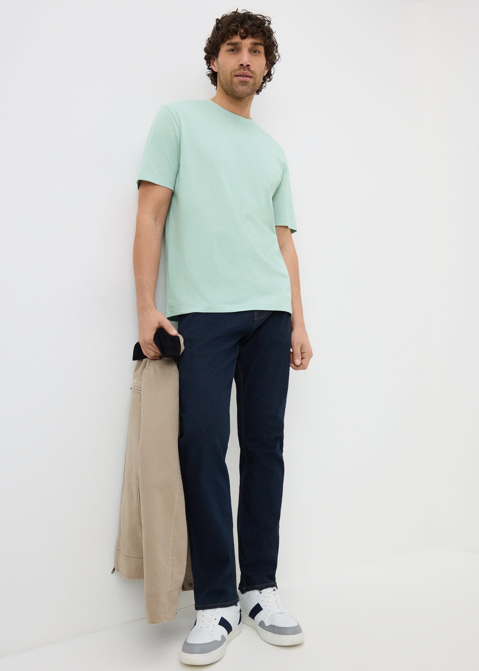 Mint Essential Crew Neck T-Shirt