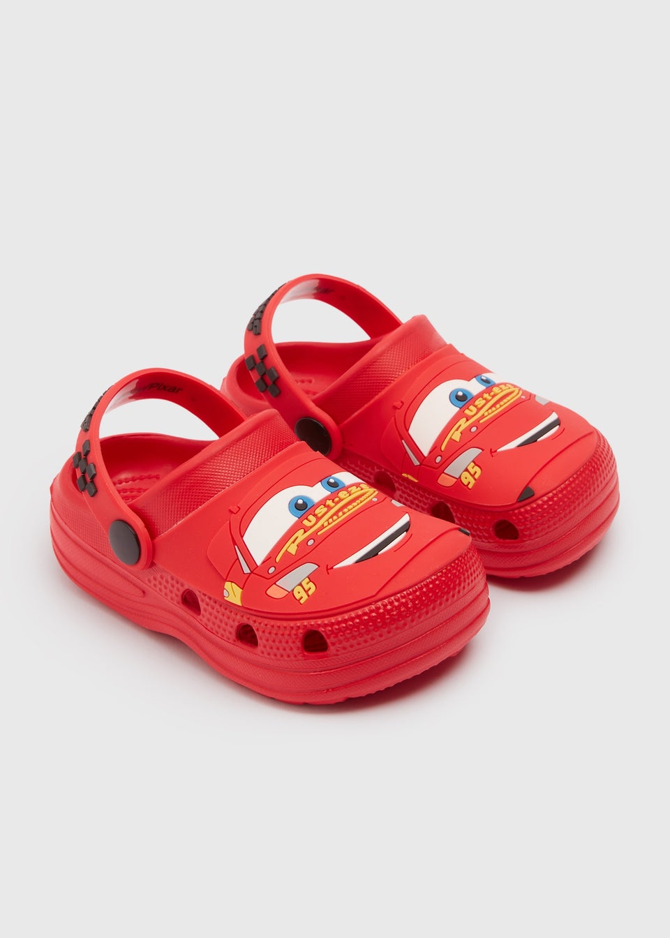 Cars Boys Red Clogs (Younger 4-13)