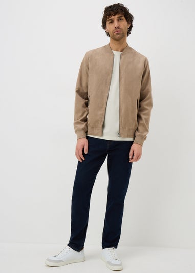 Ecru Textured T-Shirt