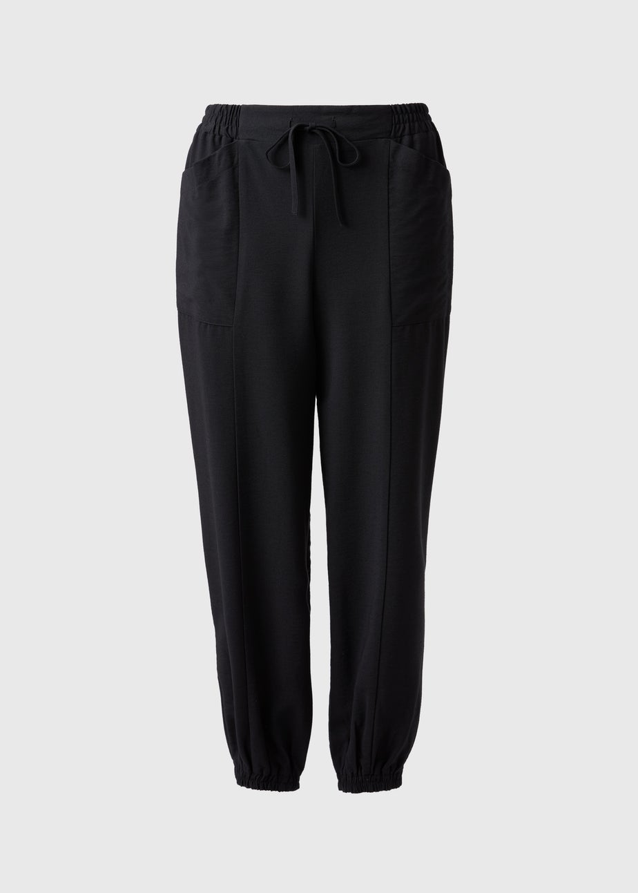 Black Cuffed Trousers