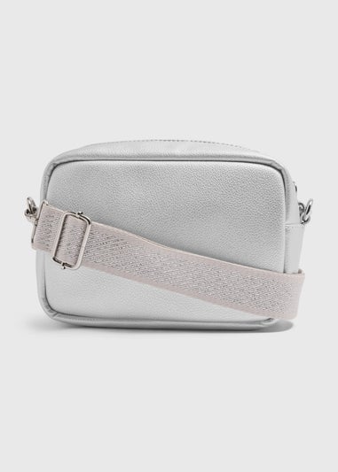 Silver Camera Bag