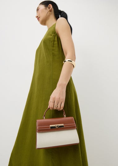 Tan Purse Crossbody Bag