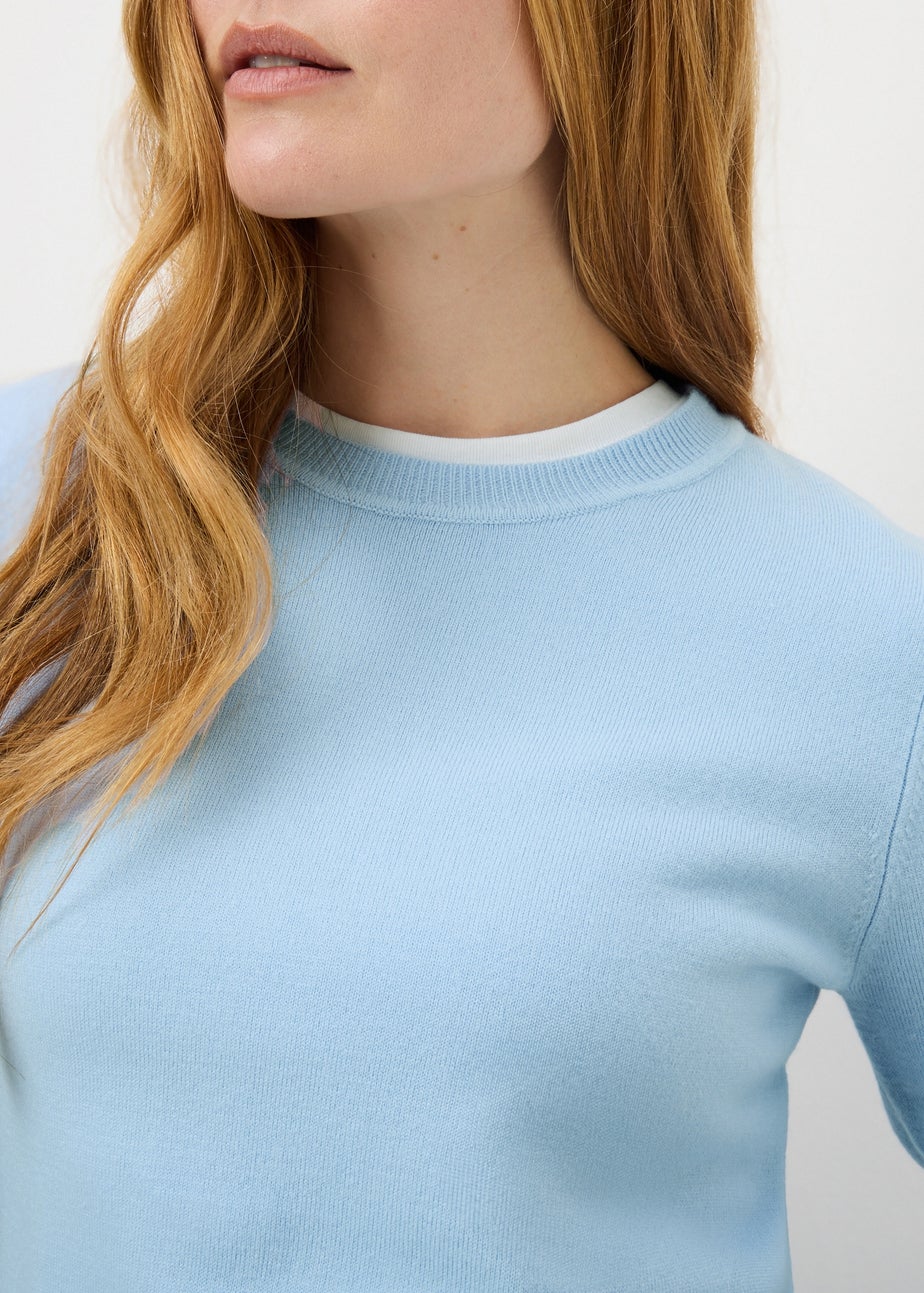 Light Blue Supersoft Jumper