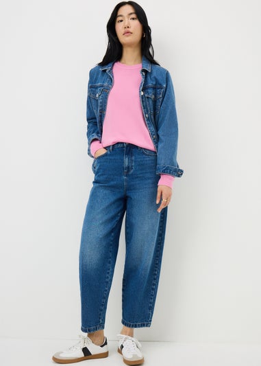 Pink Soft Crew Neck Jumper