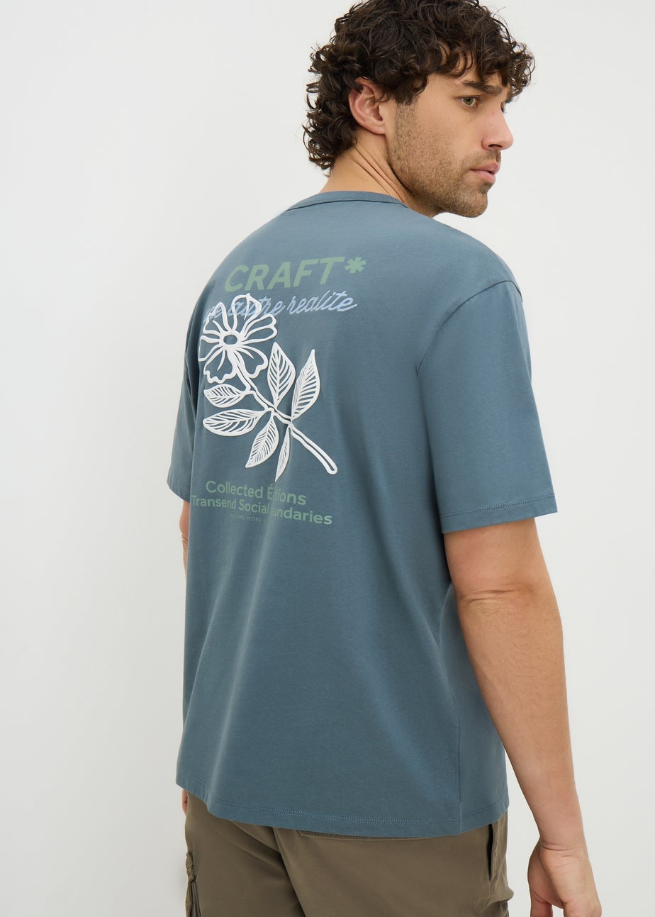Blue Back Graphic T-Shirt