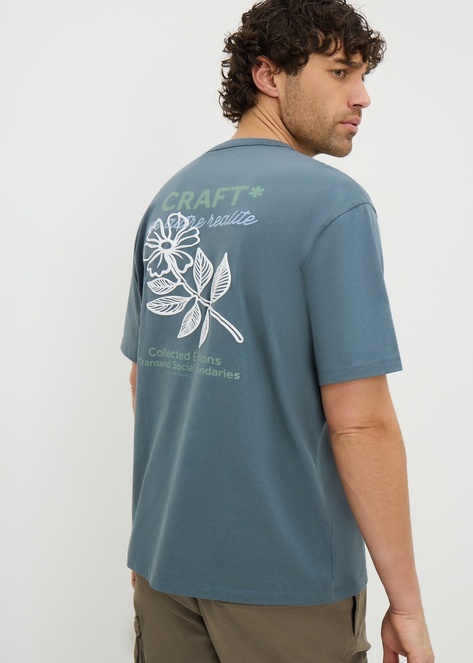 Blue Back Graphic T-Shirt