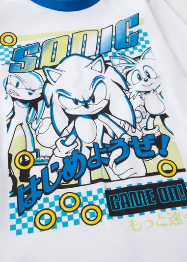 Sonic Boys Blue Long Pyjama Set (4-12yrs)