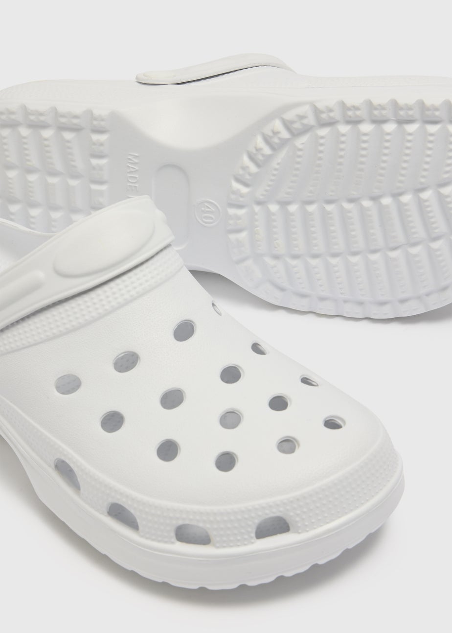 White Clogs