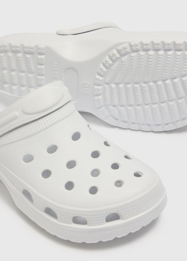 White Clogs