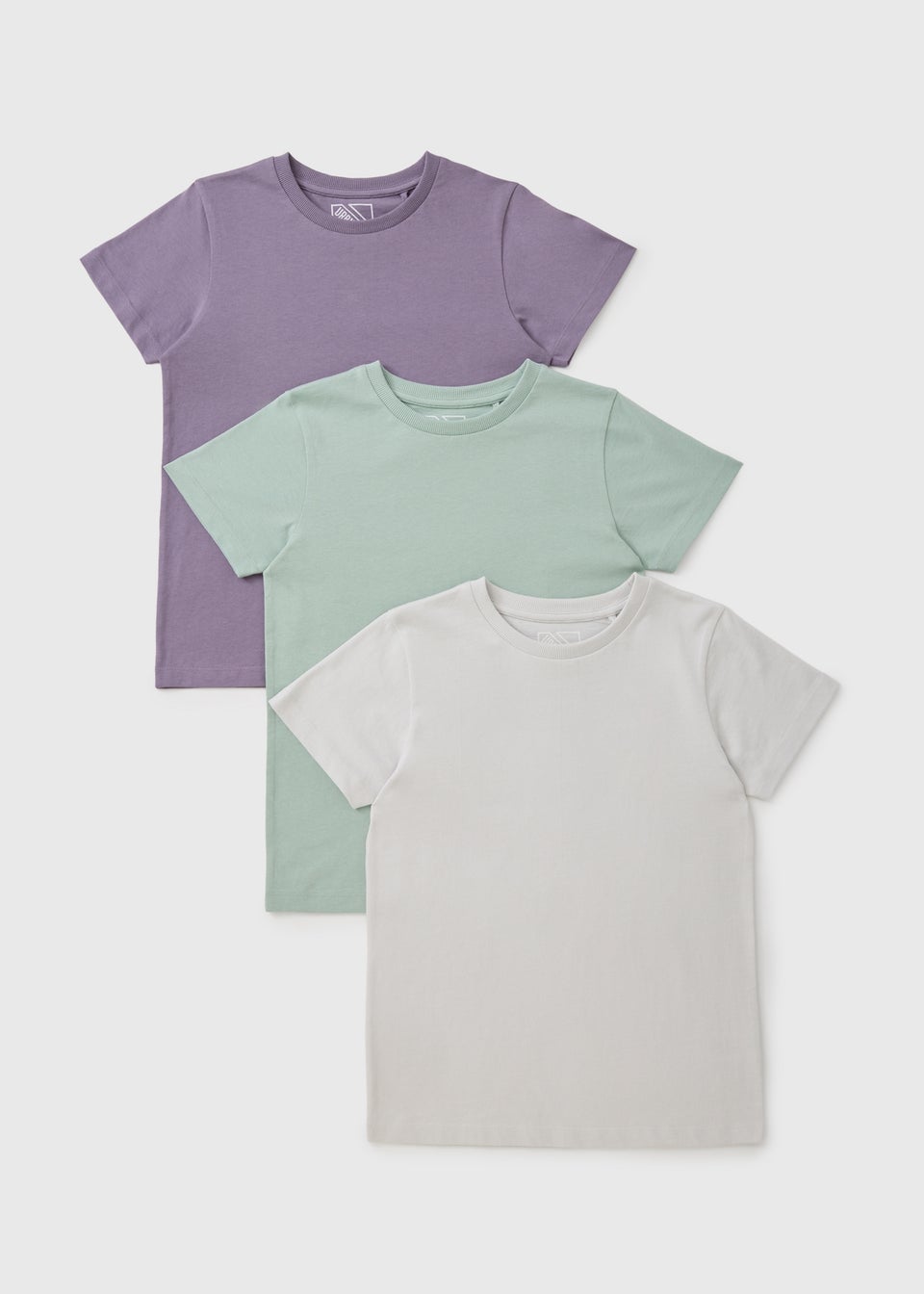 Boys 3 Pack Pastel T-Shirts (7-15yrs)