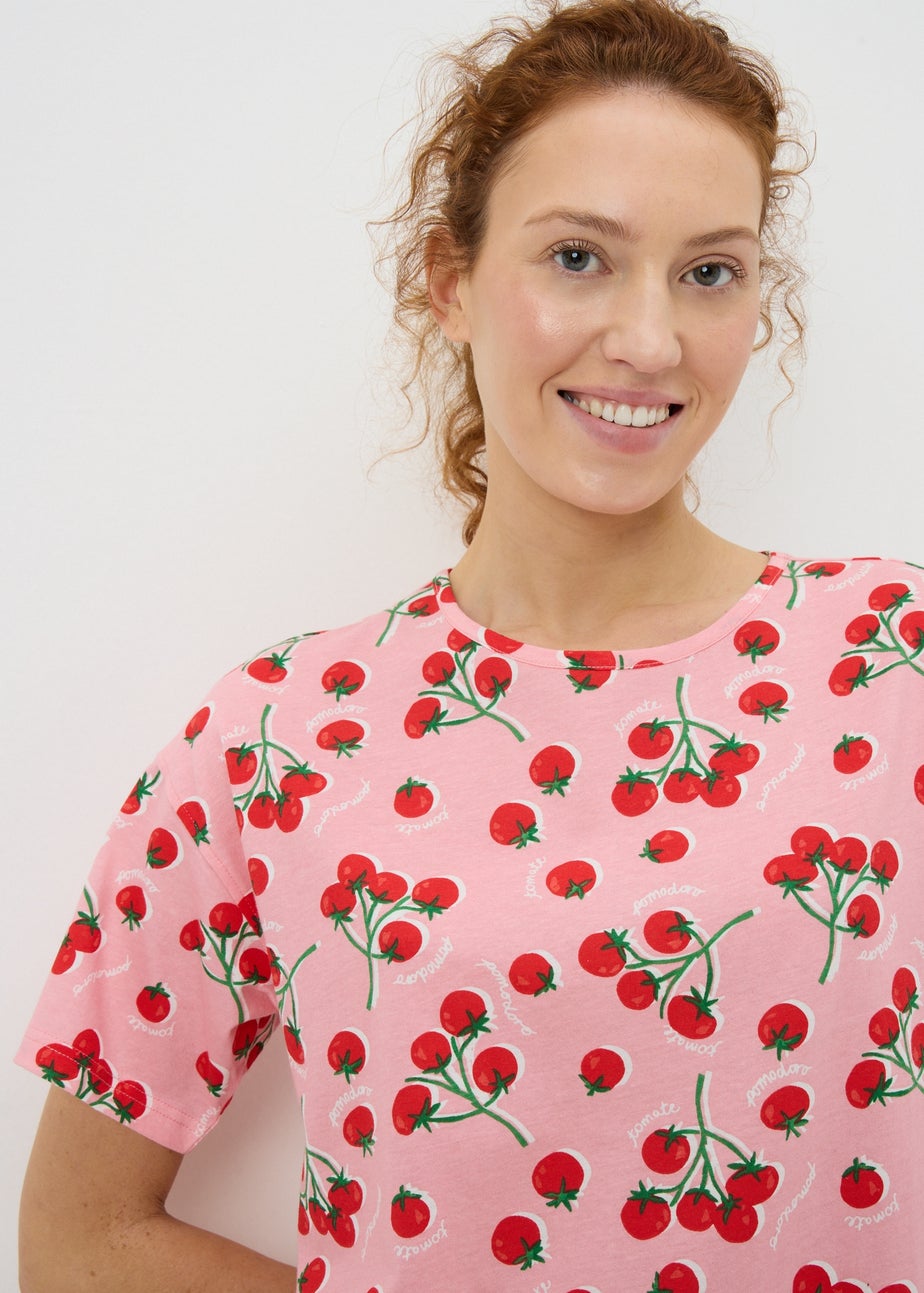 Pink Tomato T-Shirt Nightie
