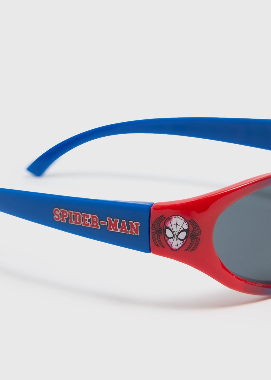 Spiderman Boys Blue Sunglasses
