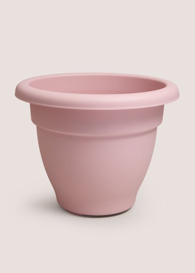 Pink Plastic Small Planter