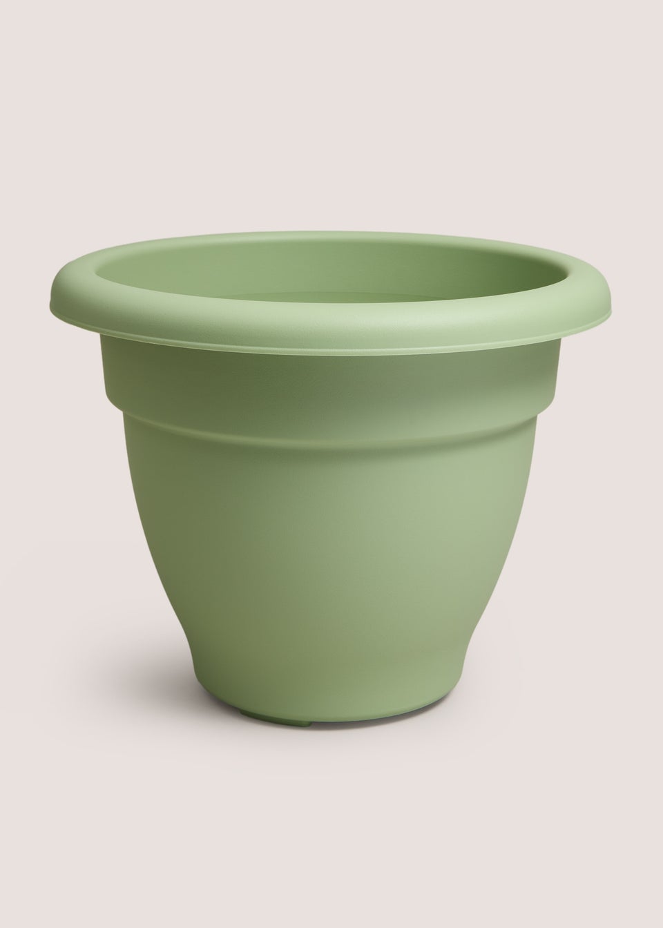 Green Plastic Small Planter