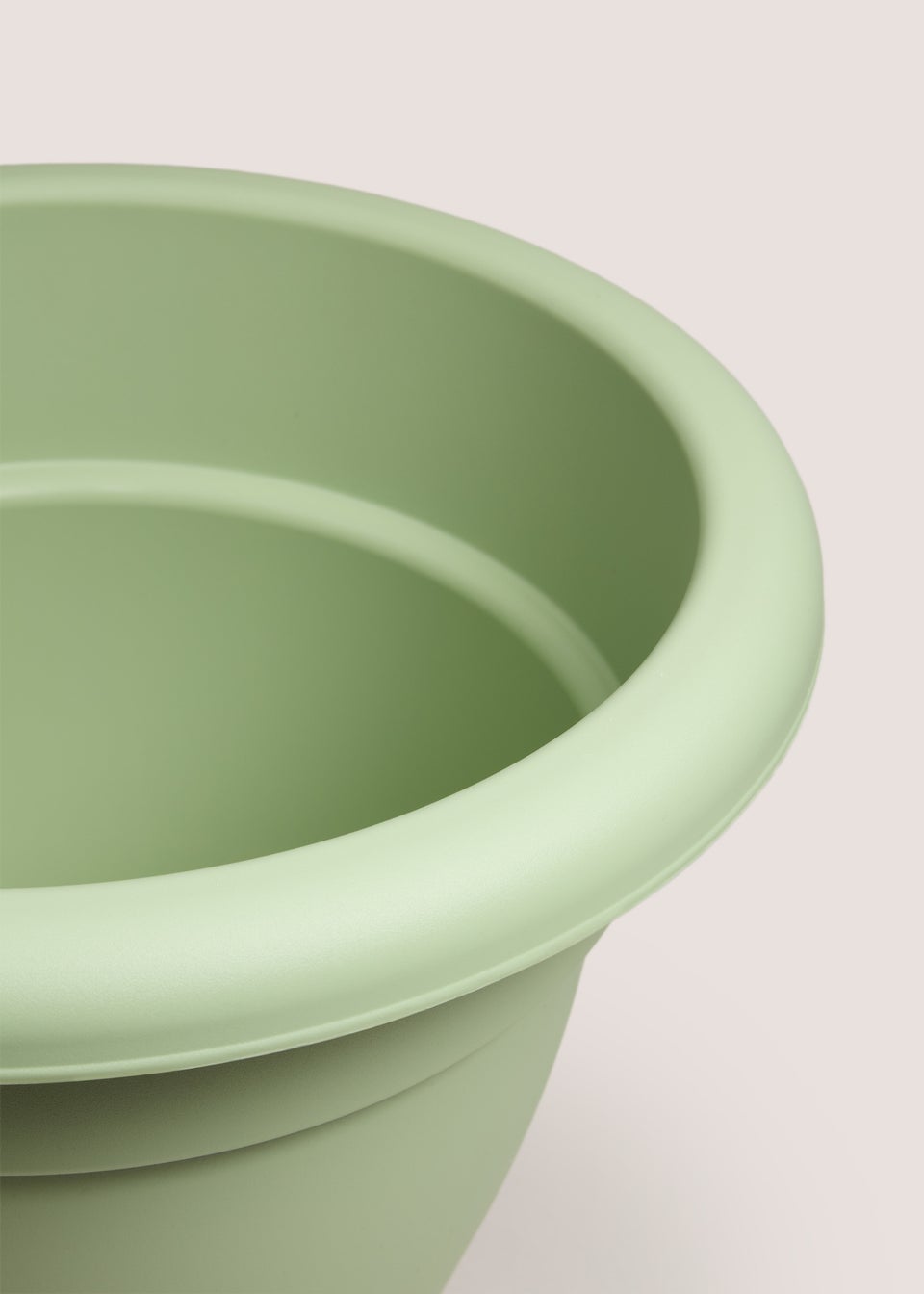 Green Plastic Large Planter