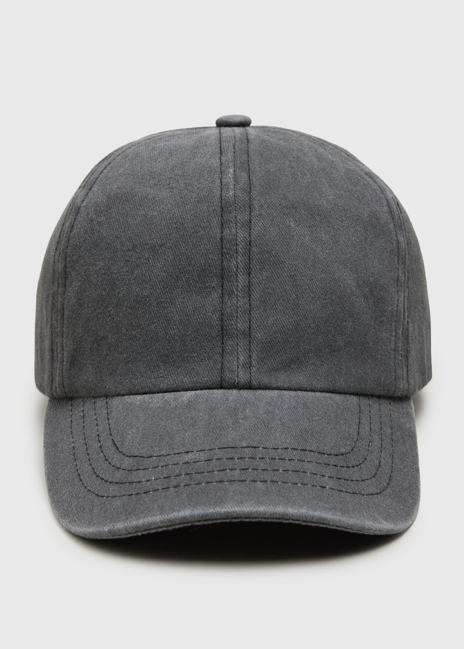 Boys Black Denim Cap (3-13yrs)