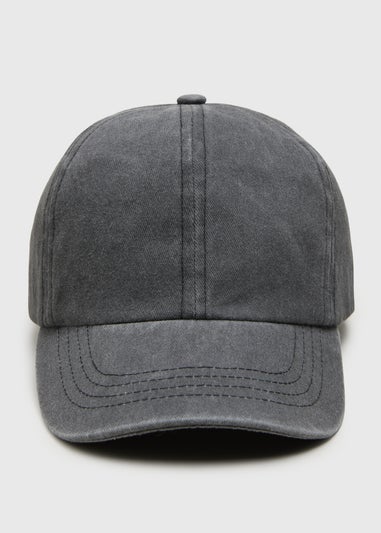 Boys Black Denim Cap (3-13yrs)