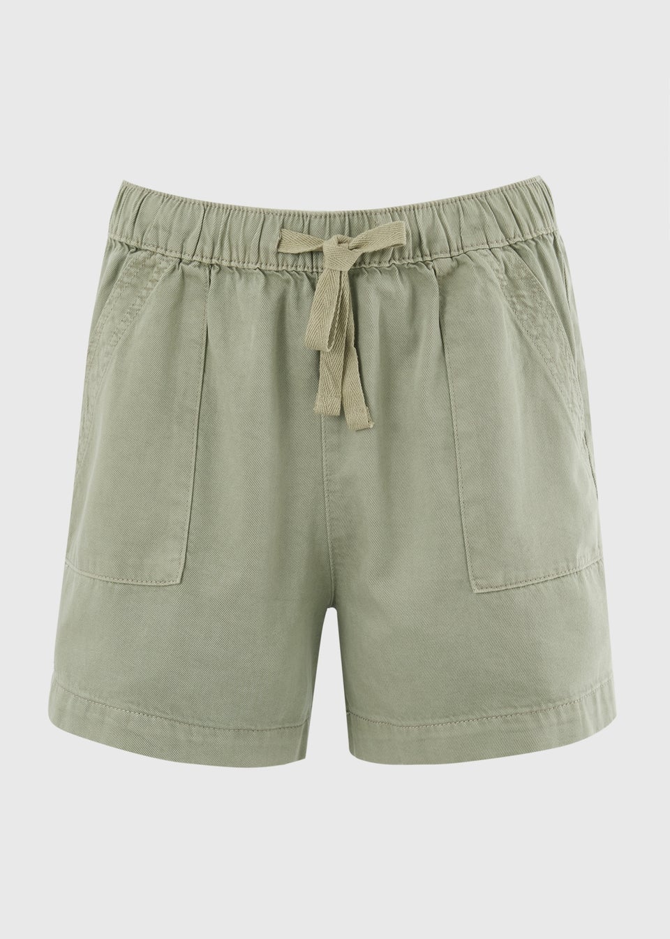 Sage Green Comfort Utility Shorts