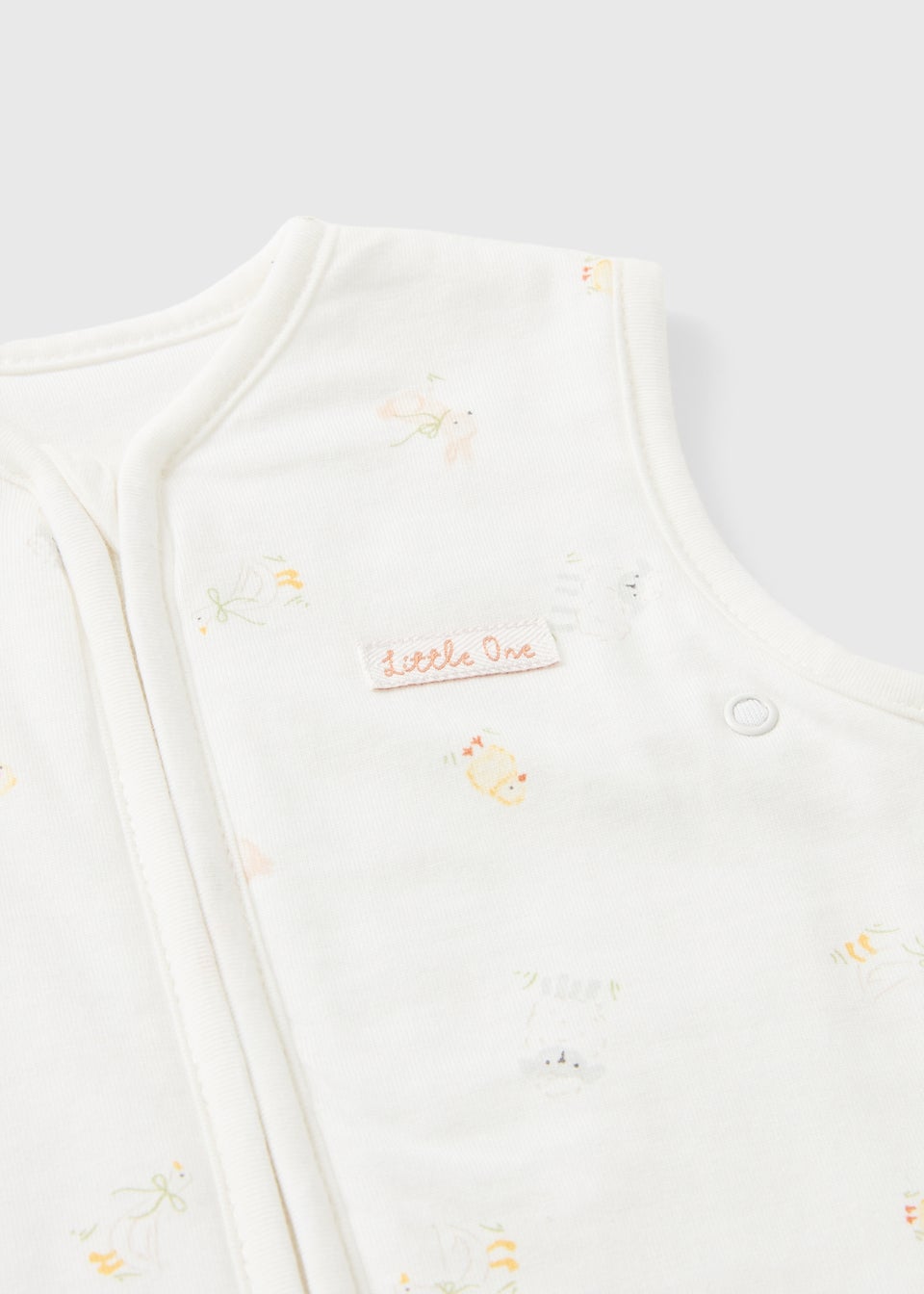 Baby White Spring Animal Sleeping Bag (Newborn-18mths)