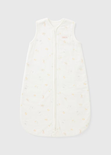 Baby White Spring Animal Sleeping Bag (Newborn-18mths)