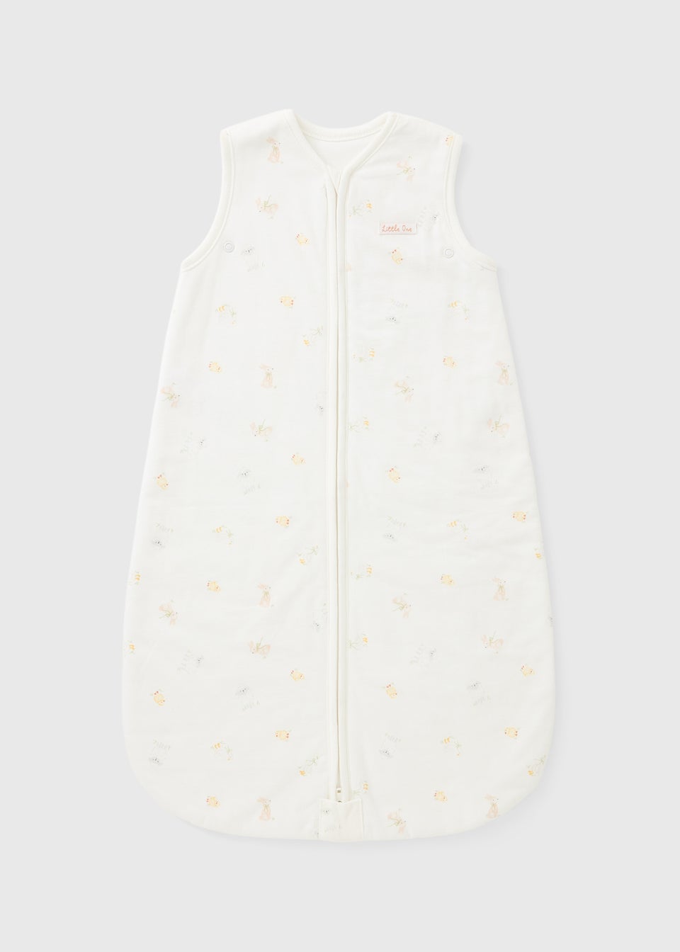 Baby White Spring Animal Sleeping Bag (Newborn-18mths)