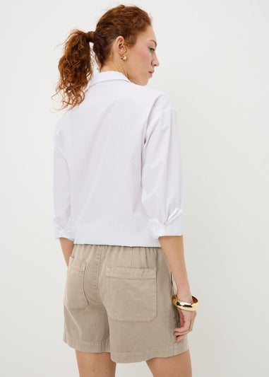 Stone Comfort Utility Shorts