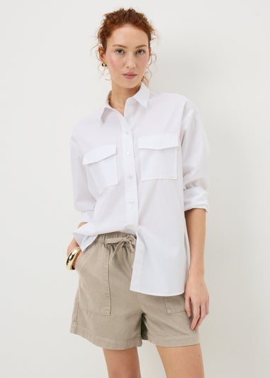 Stone Comfort Utility Shorts