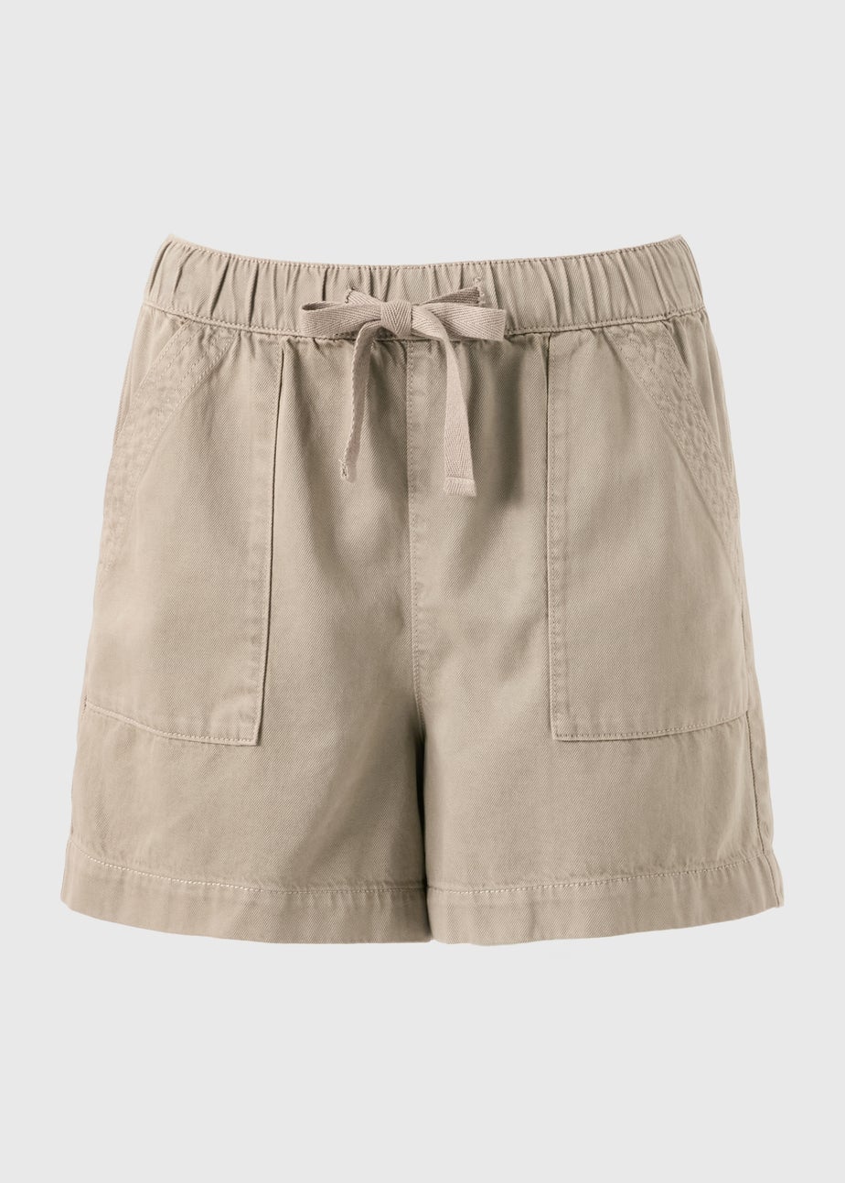 Stone Comfort Utility Shorts