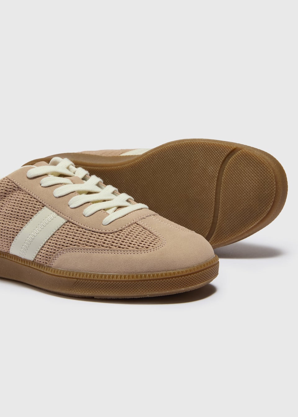 Linen Retro Trainers