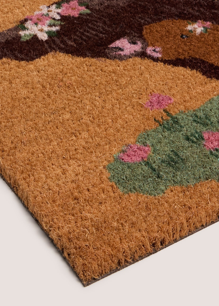 Highland Cow Door Mat